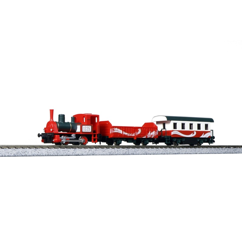 KATO 12-25 N Scale Pocket Line Series Christmas Steam Loco & Wagons - DC