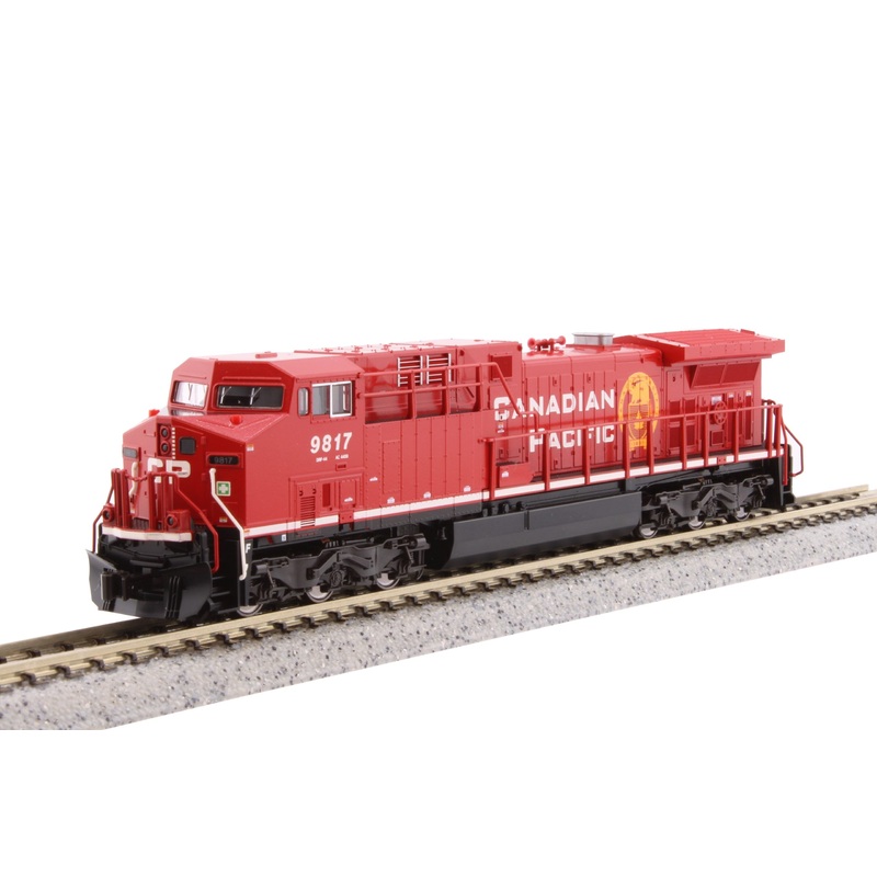 Kato 176-7218DCC N Scale GE AC4400CW Diesel Canadian Pacific CP 9817 with DCC