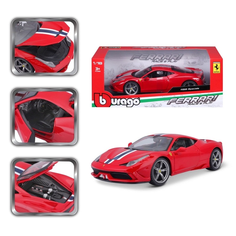 Burago - 1/18 Ferrari 458 Speciale
